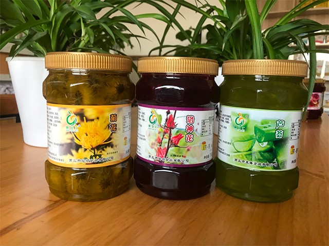 菊花花茶、洛神花花茶、蘆薈花茶